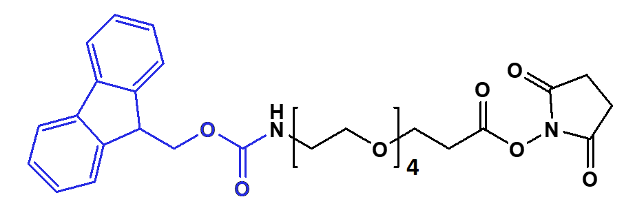 Fmoc-NH-PEG4-CH2CH2COONHS Ester
