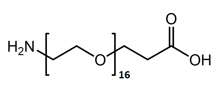Amino PEG16 Acid; H2N-PEG16-CH2CH2COOH