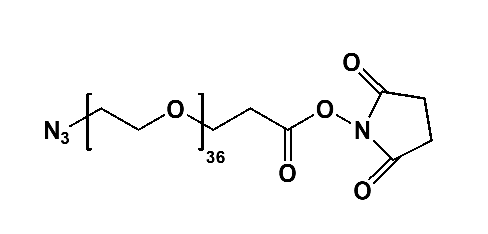 N3-PEG36-CH2CH2COONHS Ester