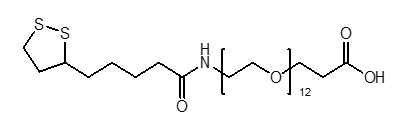 Lipoamido-PEG12-CH2CH2COOH