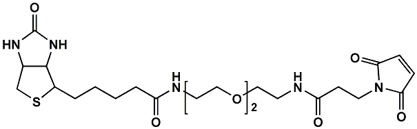 (+)-Biotin-PEG2-NH-Mal