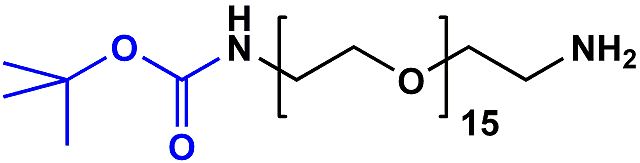 BocNH-PEG15-CH2CH2NH2