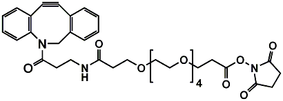 DBCO-NH-PEG4-CH2CH2COONHS ester