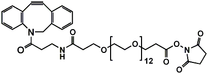 DBCO-NH-PEG12-CH2CH2COONHS ester