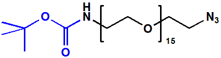 BocNH-PEG15-CH2CH2N3