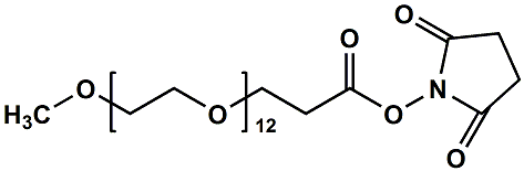 mPEG12-CH2CH2COONHS Ester