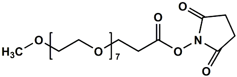 mPEG7-CH2CH2COONHS Ester; mPEG7-SPA