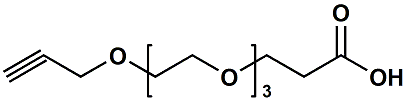 Propyne-PEG3-CH2CH2COOH
