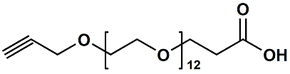 Propyne-PEG12-CH2CH2COOH