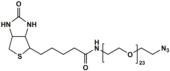 (+)-Biotin-PEG23-CH2CH2N3